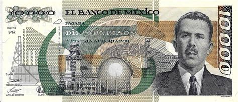 billetes de 10000 pesos mexicanos